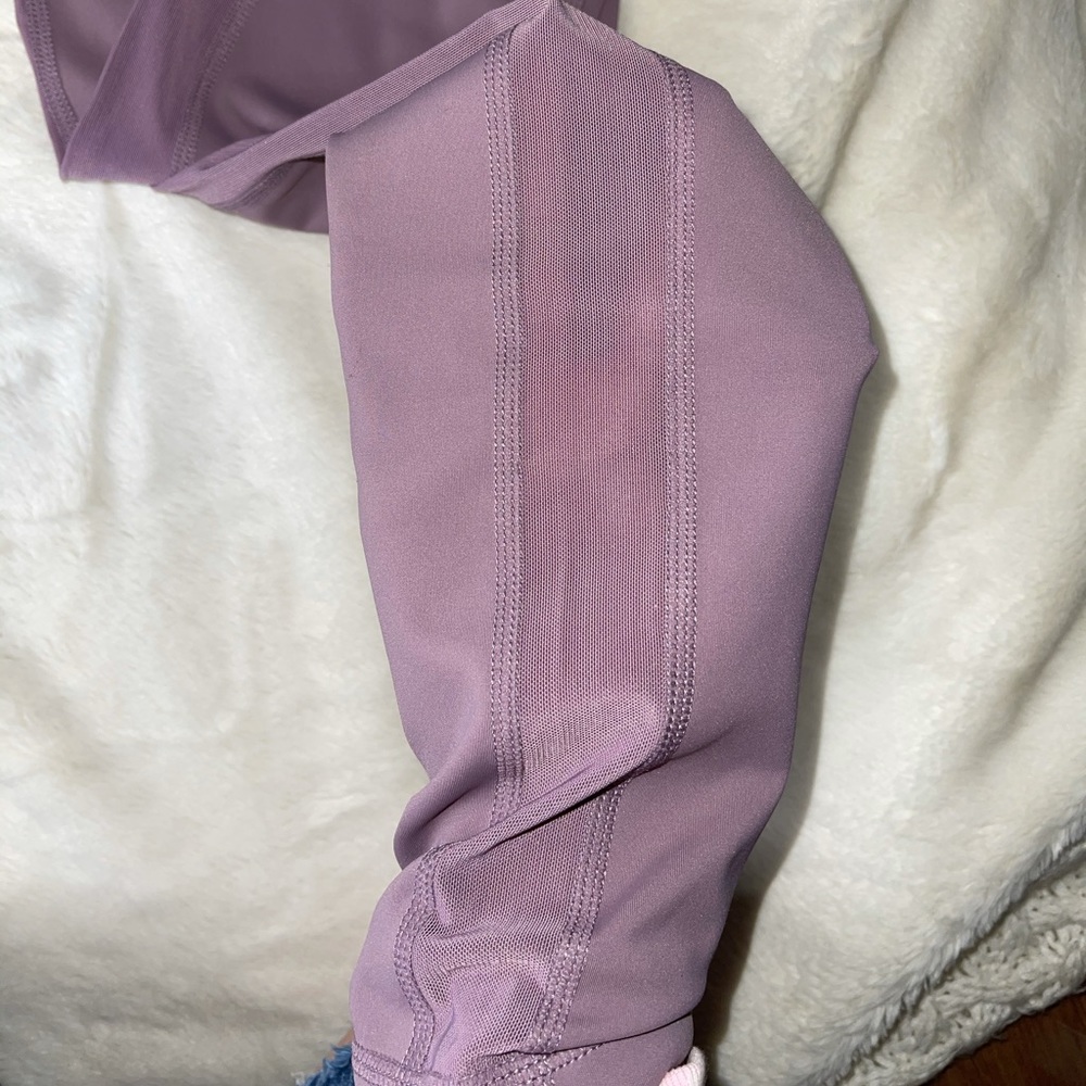TILYOUCOLLAPSE- mesh bottom classic leggings